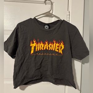 Thrasher Cropped T